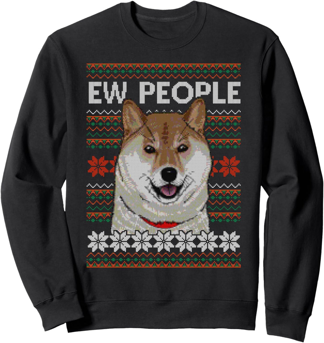 Shiba Inu Ugly Christmas Sweater Sweatshirt
