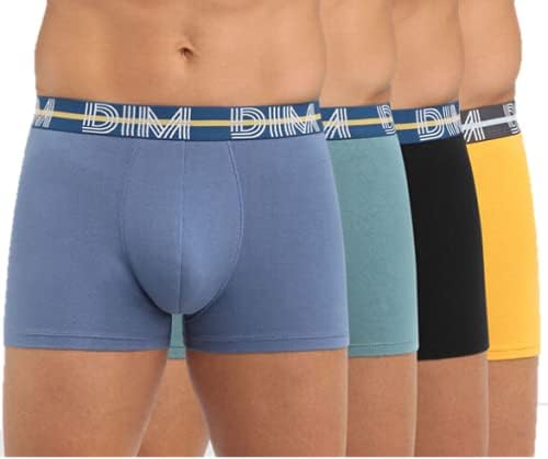 Dim Boxershorts Aus Stretch-Baumwolle Powerful Multipack Herren x4 Multicolor 6
