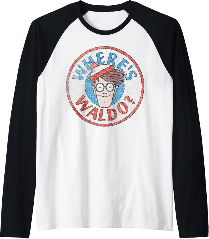Where's Waldo? Waldo Logo Raglan