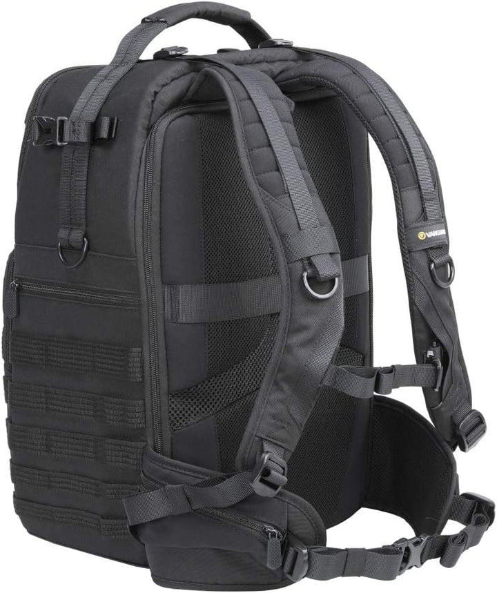 Vanguard VEO Range T48 Rucksack für Pro DSLR/spiegellose Kameras, taktischer Stil, Schwarz Veo Range