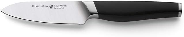 Paul Wirths CERASTEEL Gemüsemesser | Bruchfeste & extrem scharfe Klinge aus Keramik & Edelstahl | Kl