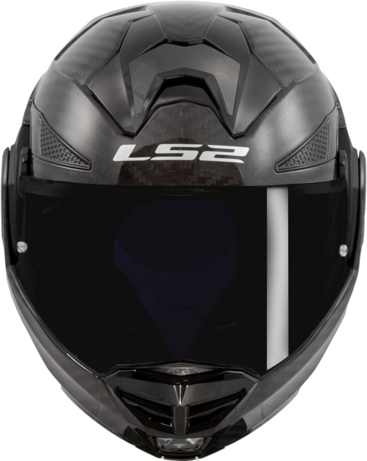 LS2 Klapphelm FF901 Advant X Carbon Solid ECE2206 Modularhelm Motorradhelm 3XL, 3XL