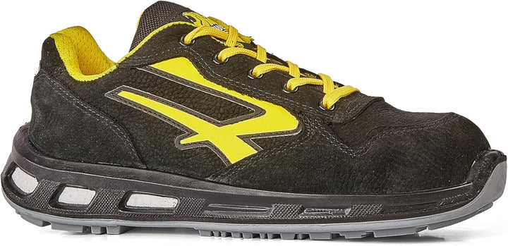 U-Power Red Lion Bolt, Unisex-Sicherheitsschuhe, leichte, flexible, pannensichere Lederturnschuhe, m