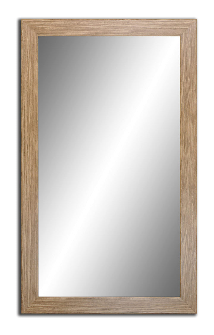 Ramix Spiegel mit Rahmen 87x57 cm, 57x87 cm, 5 Farben Rahmen, Fester Rahmen, Stabiler Rückwand, Rahm