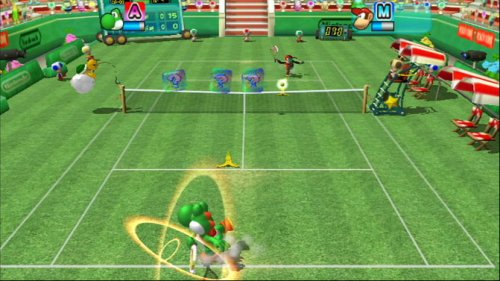 Mario Power Tennis - New Play Control!