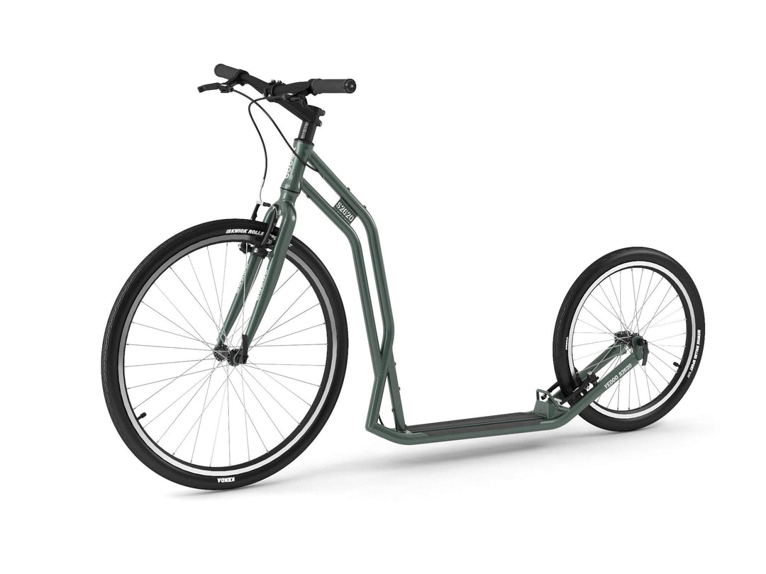 Yedoo S2620 Tretroller - bis 130 kg, Kickscooter mit Luftreifen 26/20 - Roller Scooter für Erwachsen