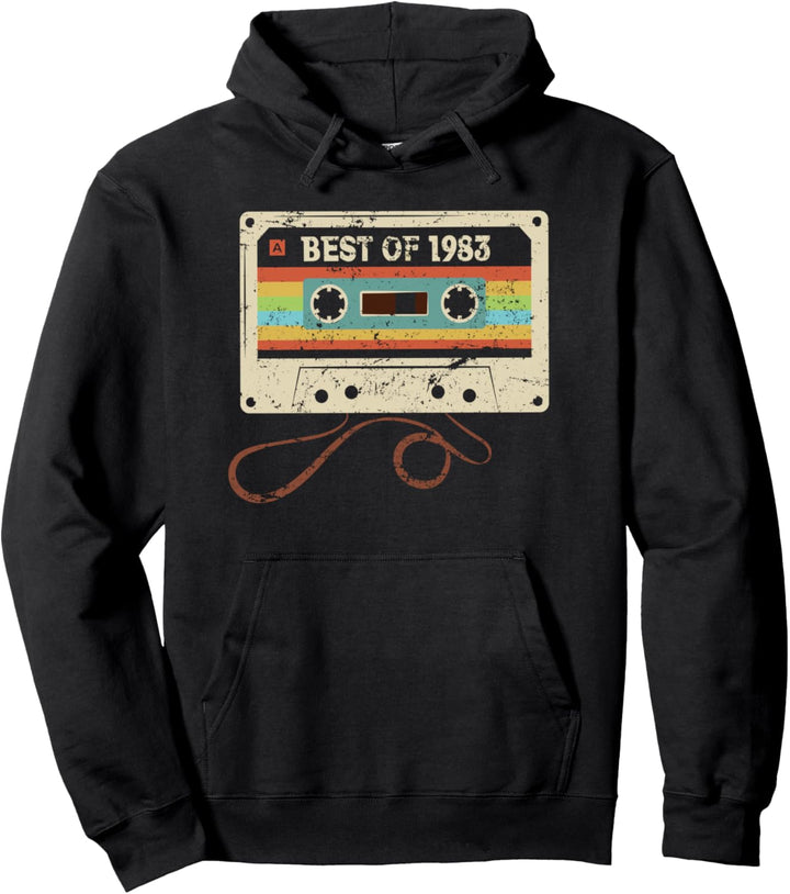 Best Of 1983 Vintage 41. Geburtstag 41 Jahre Damen Herren Pullover Hoodie