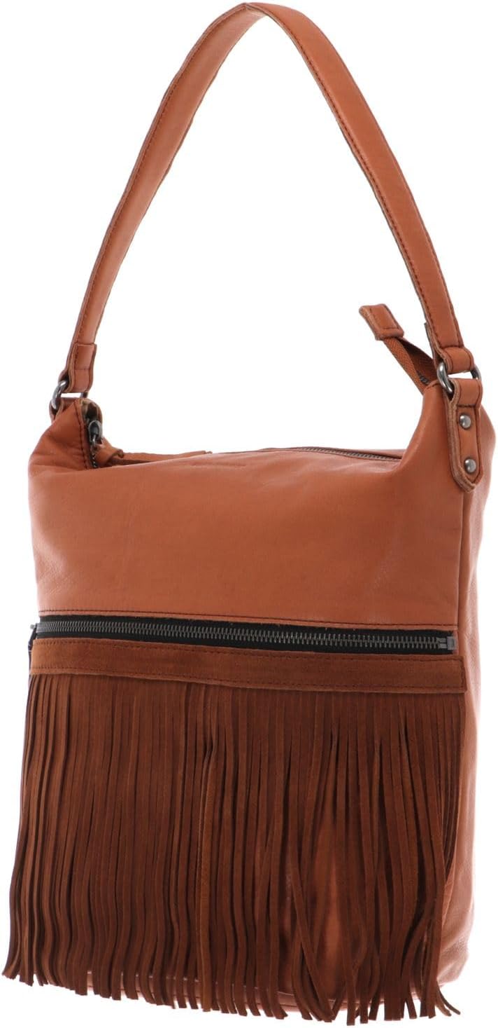 FREDsBRUDER Hub Schultertasche Leder 28 cm