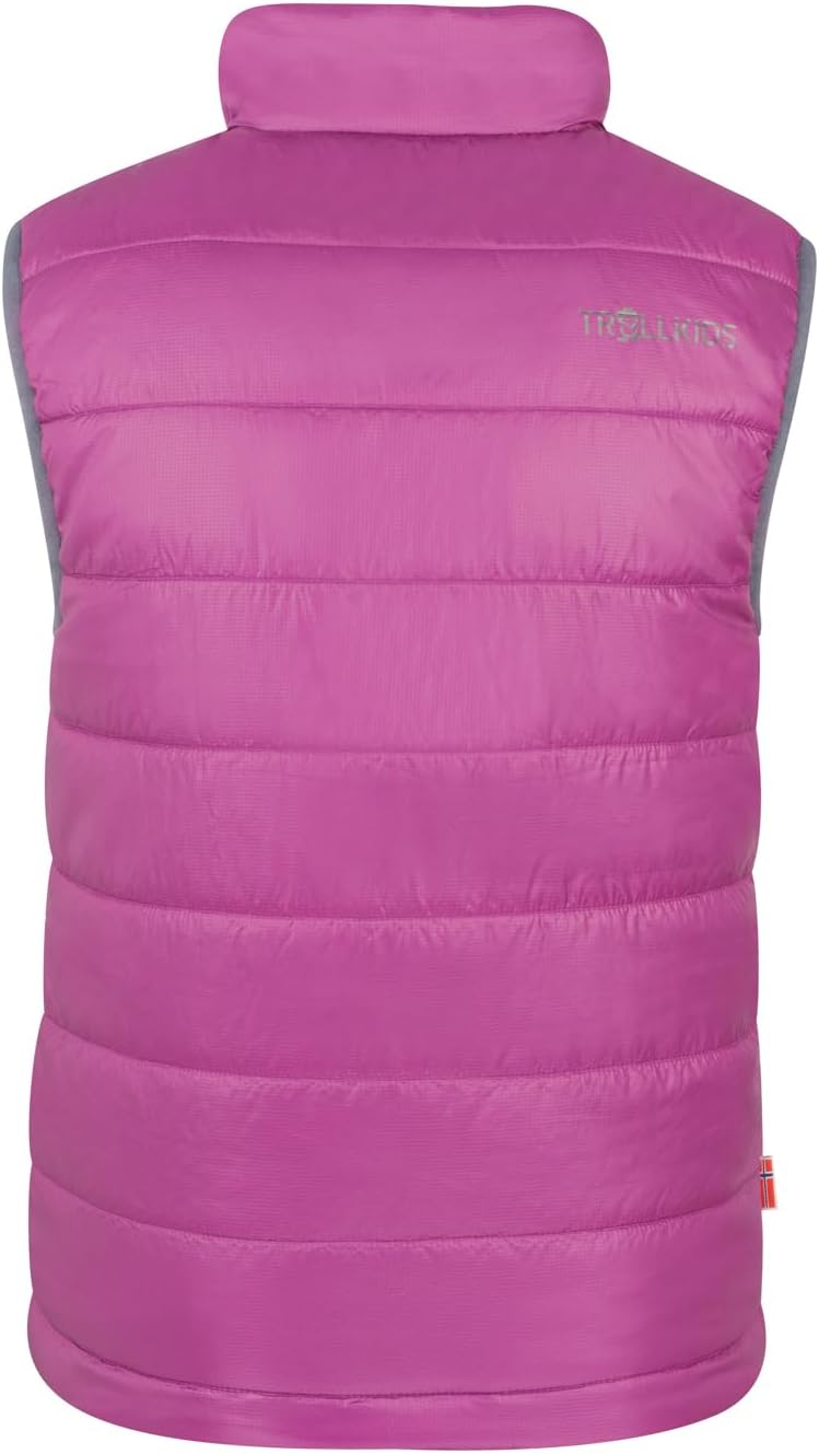 Trollkids Kids Trondheim Vest 92 fresh berry/graphite, 92 fresh berry/graphite