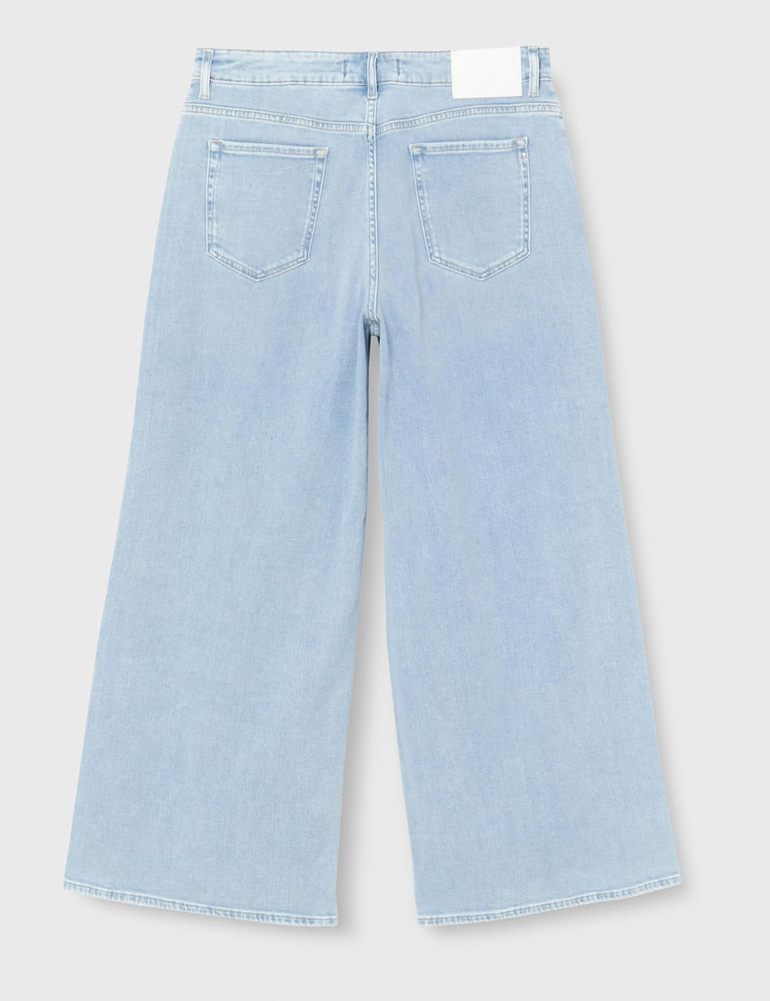 Replay Damen Jeans Umath Wide Leg Fit aus Comfort Denim 25W / 32L Light Blue 010, 25W / 32L Light Bl