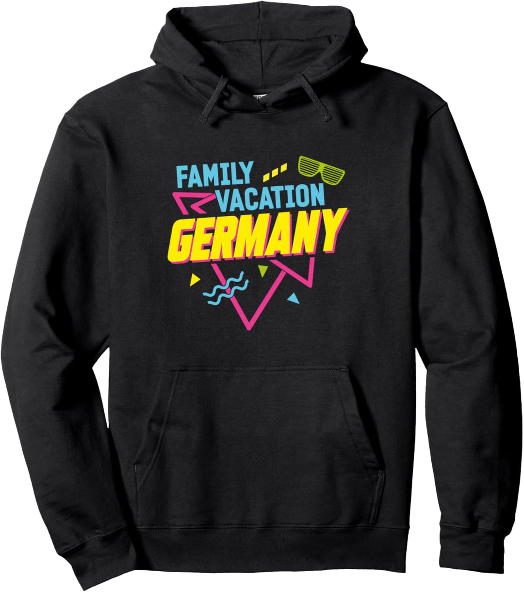 80s Germany Family Vacation Pullover Hoodie