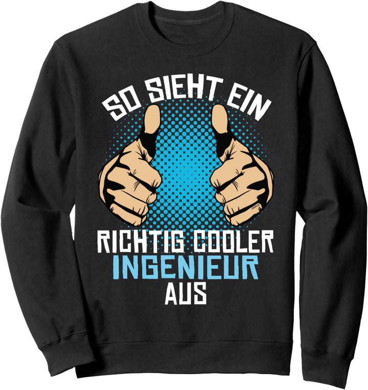 Ingenieur Geschenk Bester Cooler Ingenieur der Welt Sweatshirt