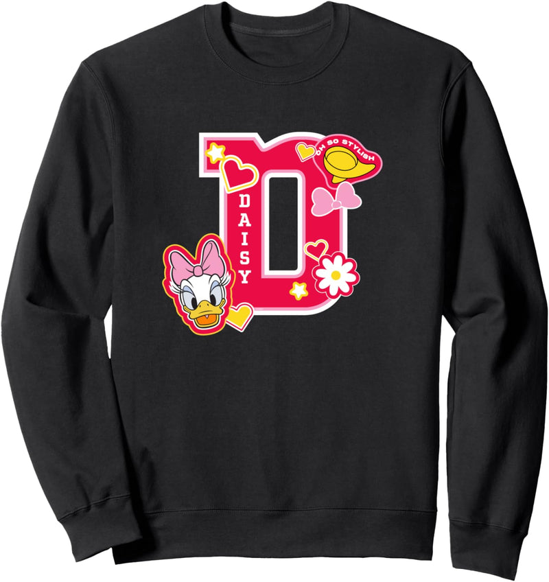 Disney Daisy Duck Varsity Oh So Stylish Sweatshirt