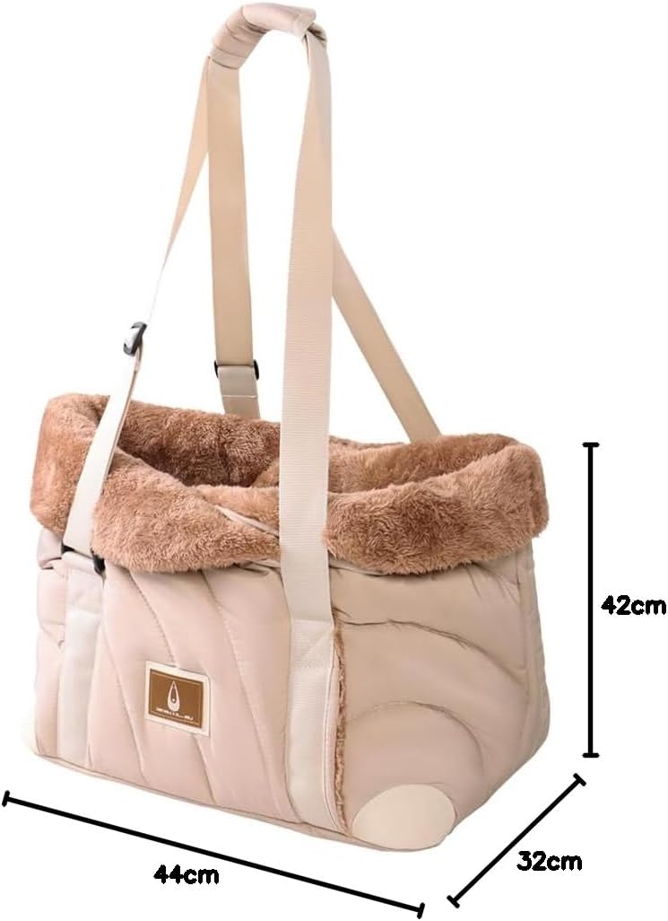 Nobby Tasche Shetland beige 44 x 32 x 42 cm