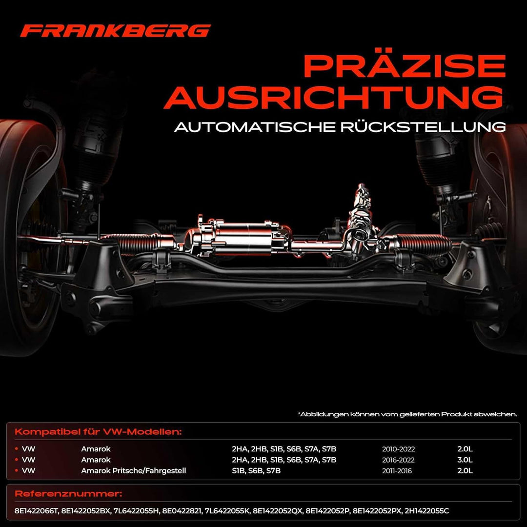 Frankberg Lenkgetriebe Servolenkgetriebe Hydraulisch für Linkslenker Kompatibel mit A.m.a.r.o.k 2HA