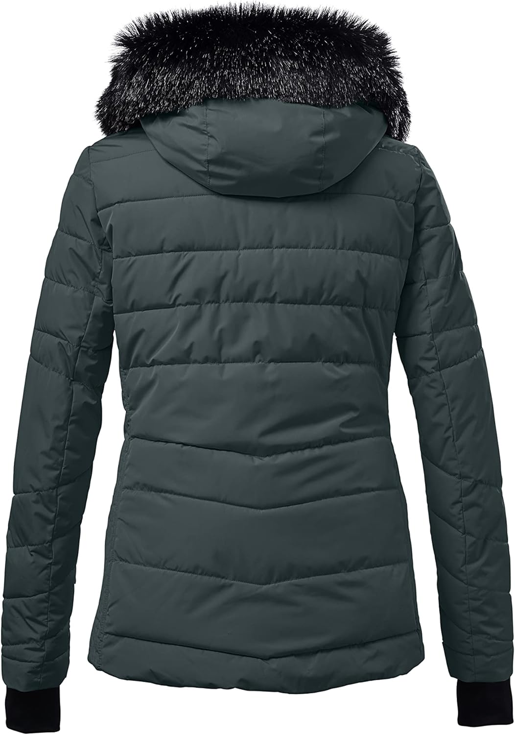 Killtec Damen Ksw 210 Wmn Ski Qltd Jckt Steppjacke/Skijacke mit abzippbarer Kapuze und Schneefang 36
