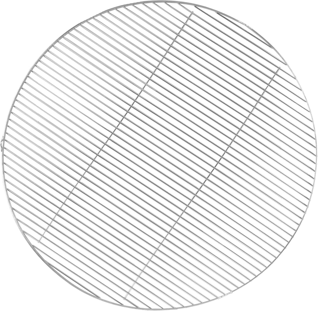 BBQ-Toro Edelstahl Grillrost Rund | Ø 90 cm | Grillgitter mit Seilaufhängung, Hänge Rost für Schwenk
