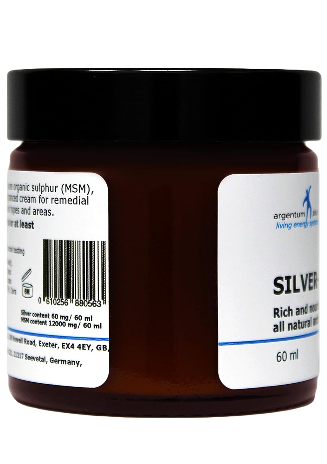 Silber-MSM Crème 60 ml 60 ml (1er Pack), 60 ml (1er Pack)