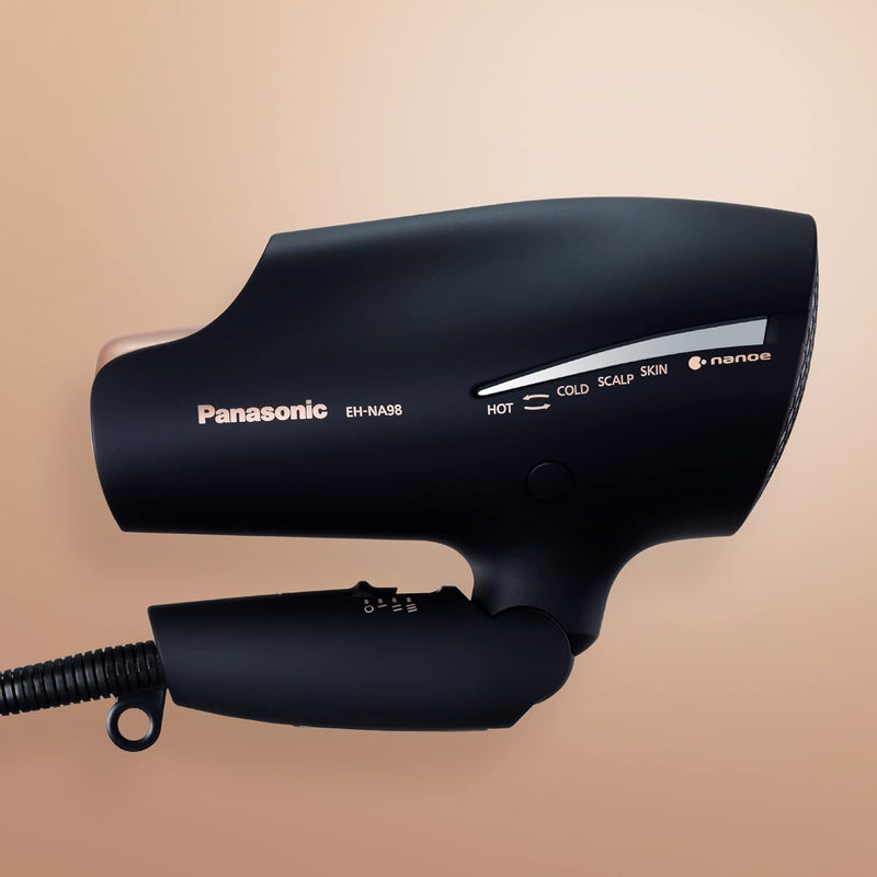 Panasonic EH-NA98 Haartrockner Nanoe Technologie, 4 Modi für Haare, Gesicht und Kopfhaut, 3 Temperat