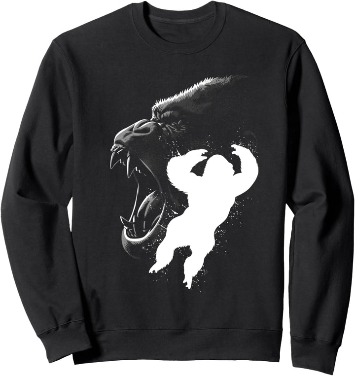Tintengorilla-Angriff Sweatshirt