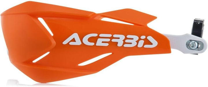 Acerbis 0022397.203 X-FACTORY Handschutz, Orange/Weiss, Orange/Weiss