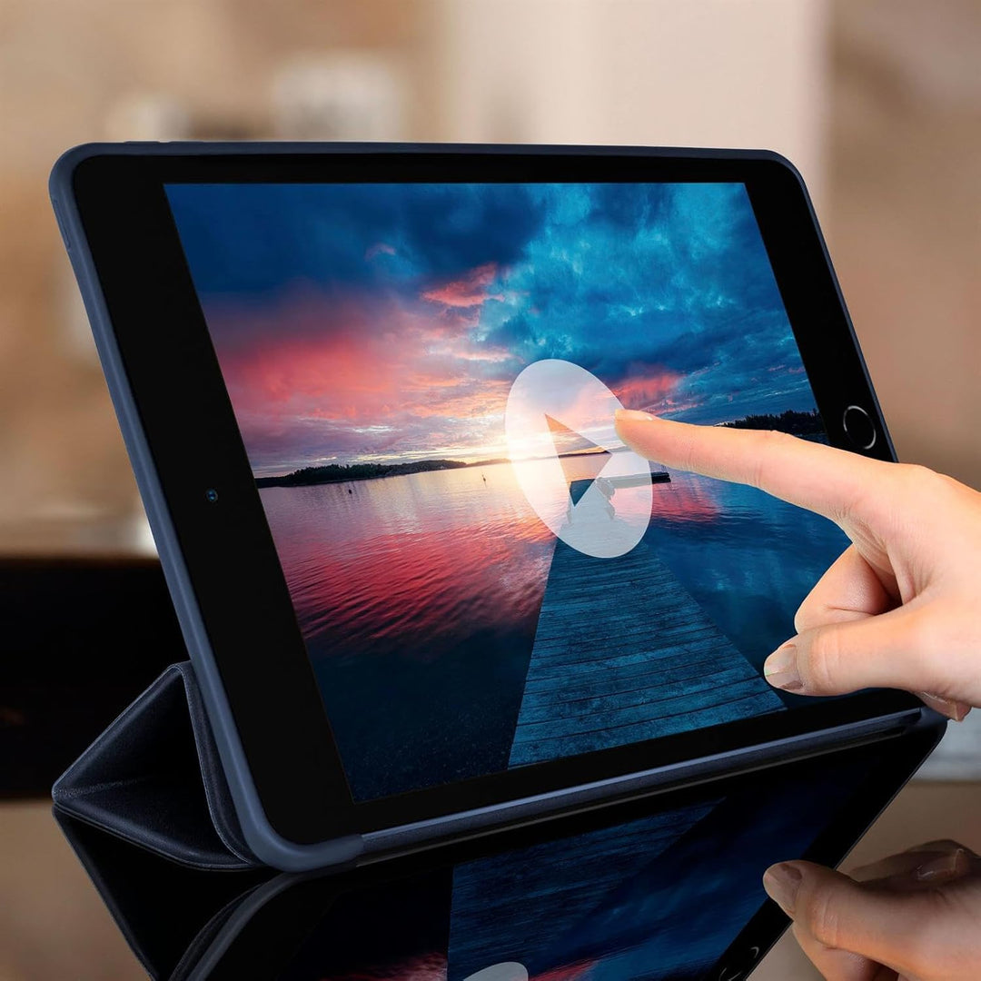 ONEFLOW Hülle kompatibel mit iPad Mini 2.-5. Generation - Dünne Schutzhülle mit Ständer und Auto Sch