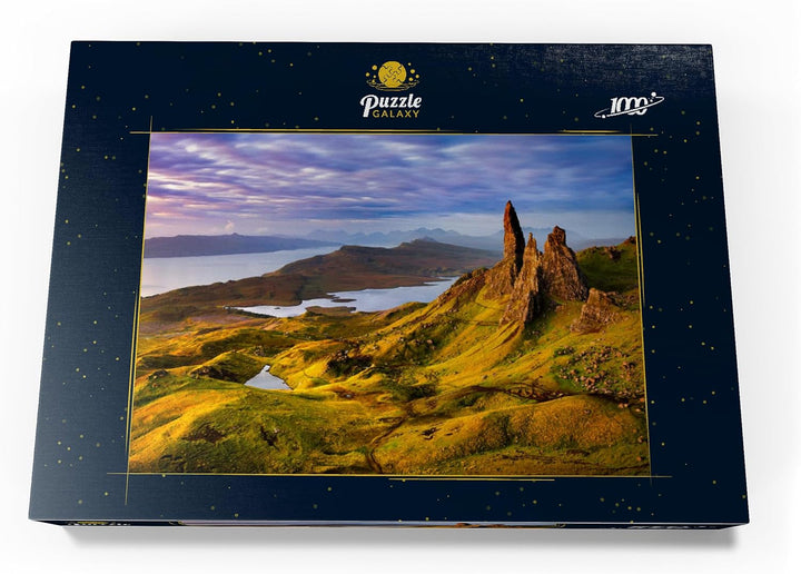 Old Man of Storr Sunrise, Isle of Skye, Schottland - Premium 1000 Teile Puzzle - MyPuzzle Sonderkoll