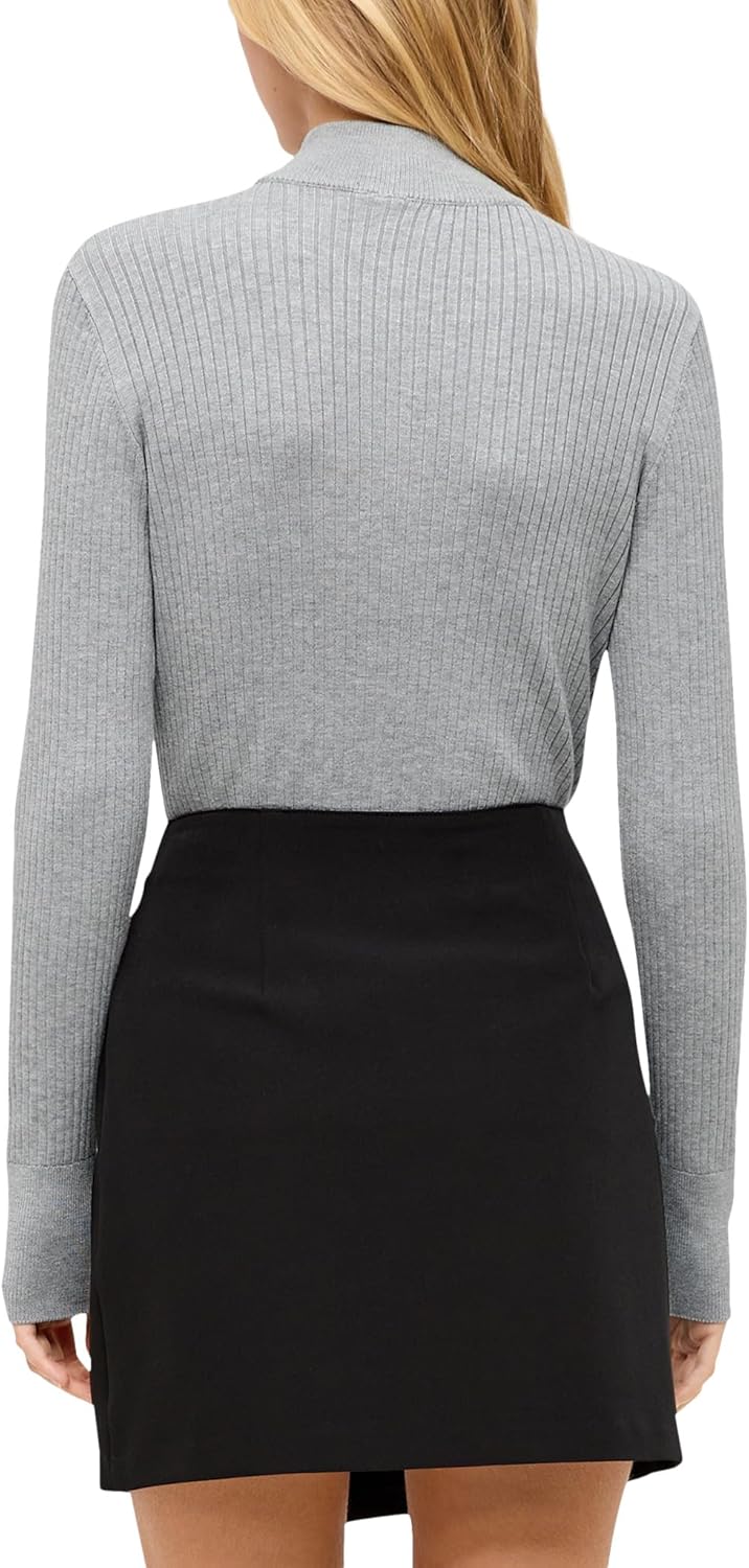QS Strickpullover aus Viskosemix XL 9400 Grau, XL 9400 Grau