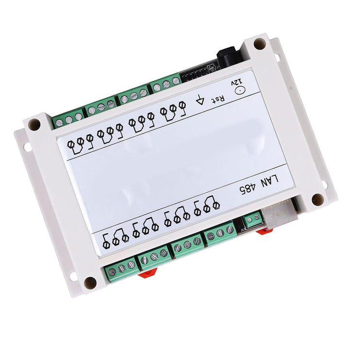 Wakects 8-Kanal-Relais-Schaltmodul, Ethernet-IP-RJ45-Fernbedienung mit Webserver, Hochleistungssteue