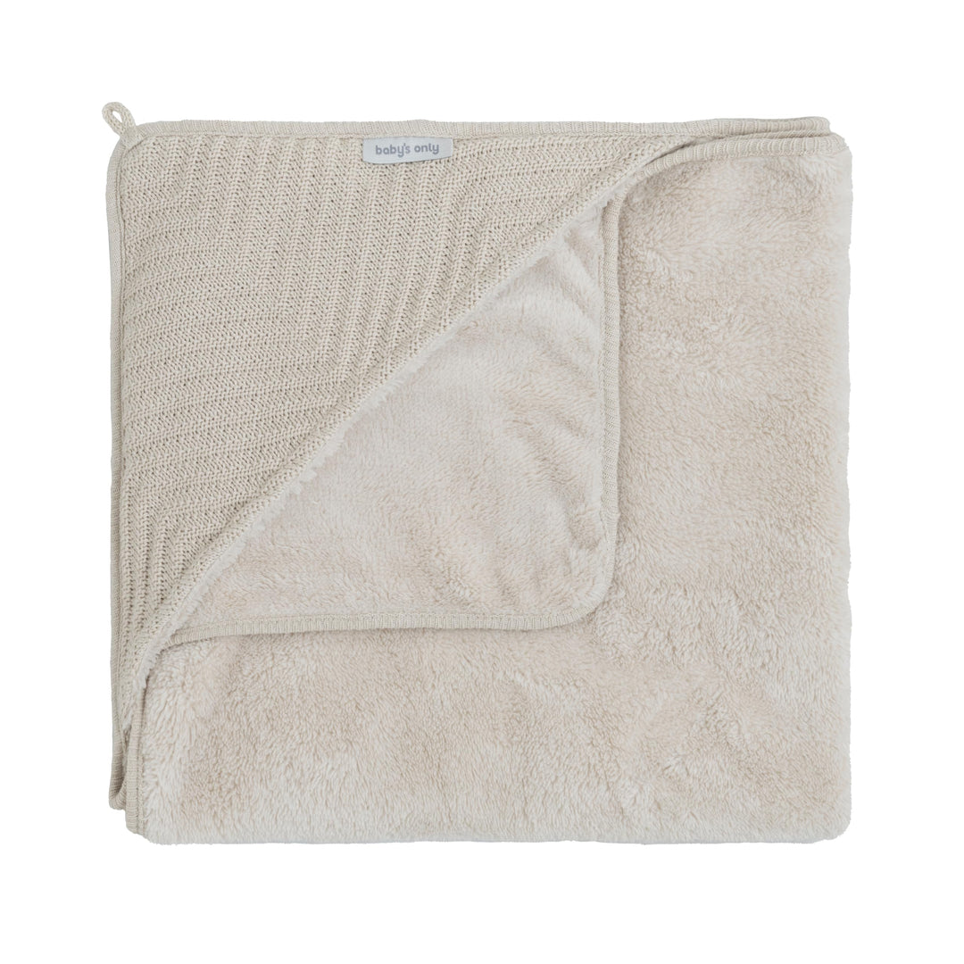 Baby's Only - Baby Kapuzendecke Grace - 75x75 cm - Einschlagdecke Babyschale - Maxi Cosi Decke - für