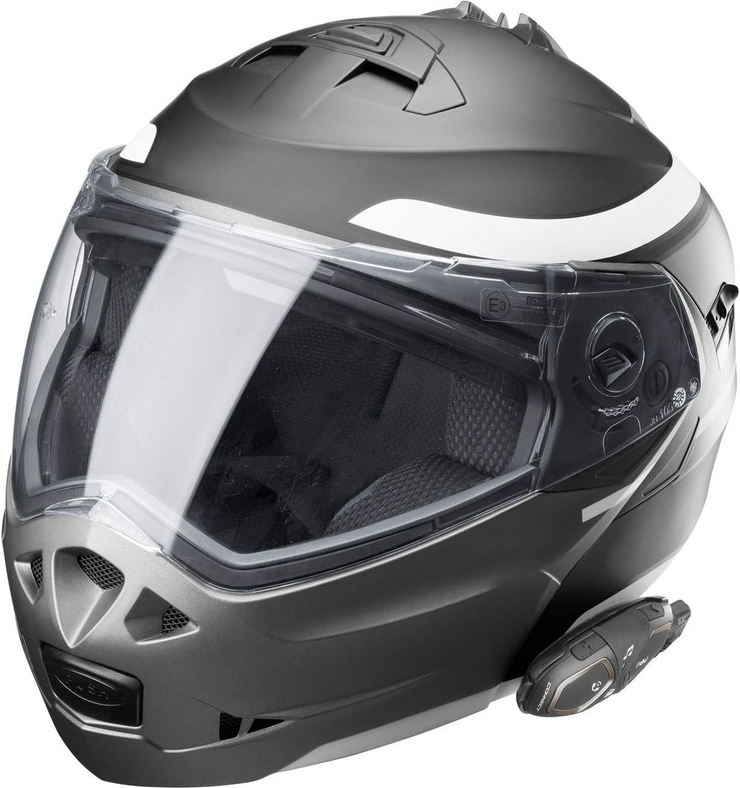 INTERPHONE Connect - Doppelpack - Bluetooth-Kommunikationssystem für Motorräder - Bis zu 2 Reiters,