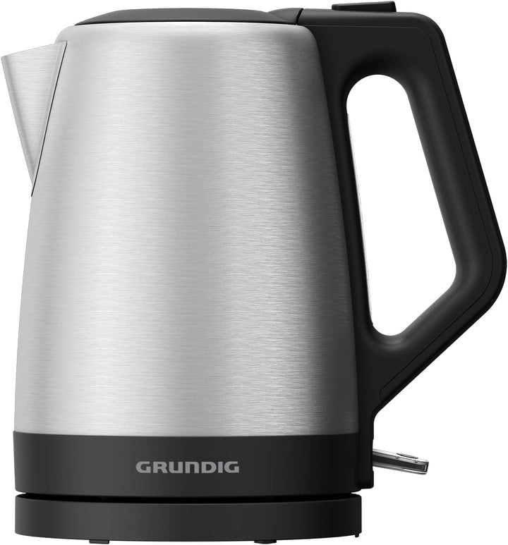Grundig WK 4420 L Wasserkocher, 2.200 W Leistung, 1,7 l, Kabelaufwicklung, automatische Abschaltung,