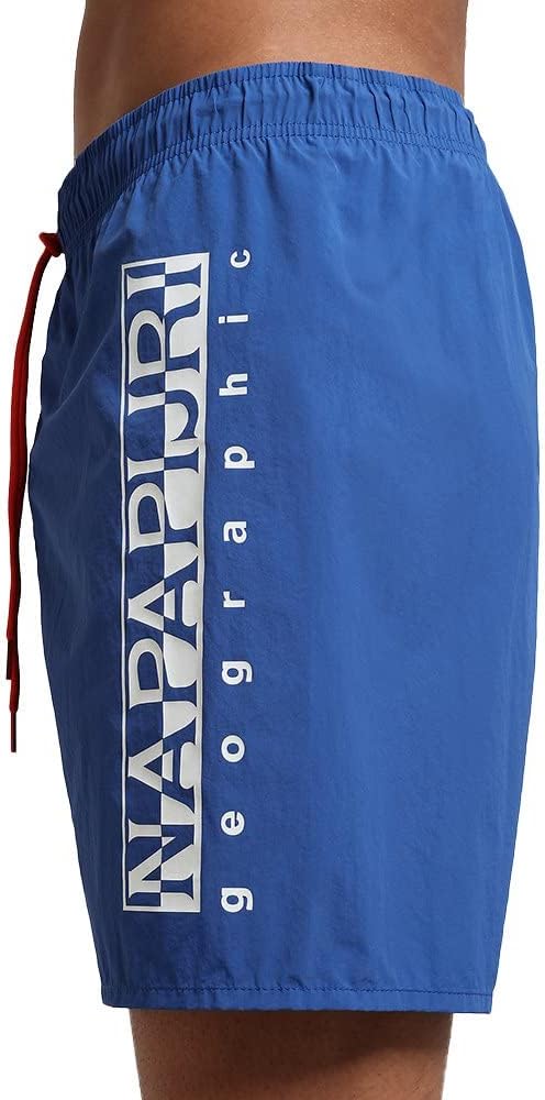 Napapijri Herren V-Box Schwimmhose S Skydiver Blue, S Skydiver Blue