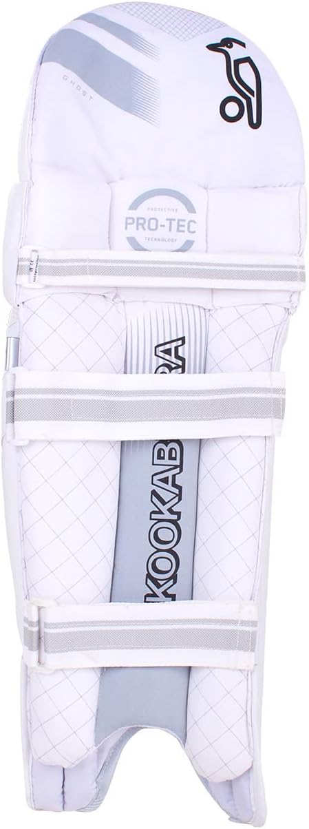 KOOKABURRA Ghost 5.1 Cricketschläger Pads Cricket Over Sized Adult Left Hand Weiss, Over Sized Adult