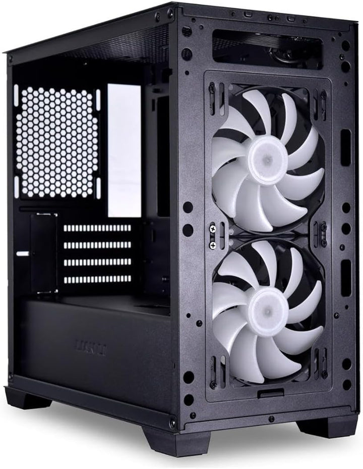 Lian Li LANCOOL 205M Mesh Micro-ATX-Gehäuse, Tempered Glass - schwarz
