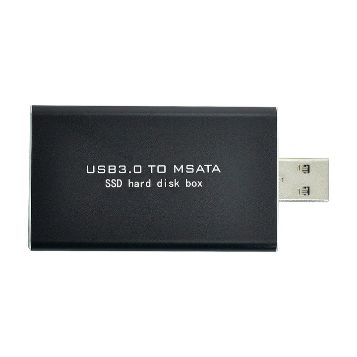 Cablecc Mini-PCI-E mSATA auf USB 3.0 Externe SSD PCBA-Konverter/Adapterkarte mit Gehäuse MSATA TO US