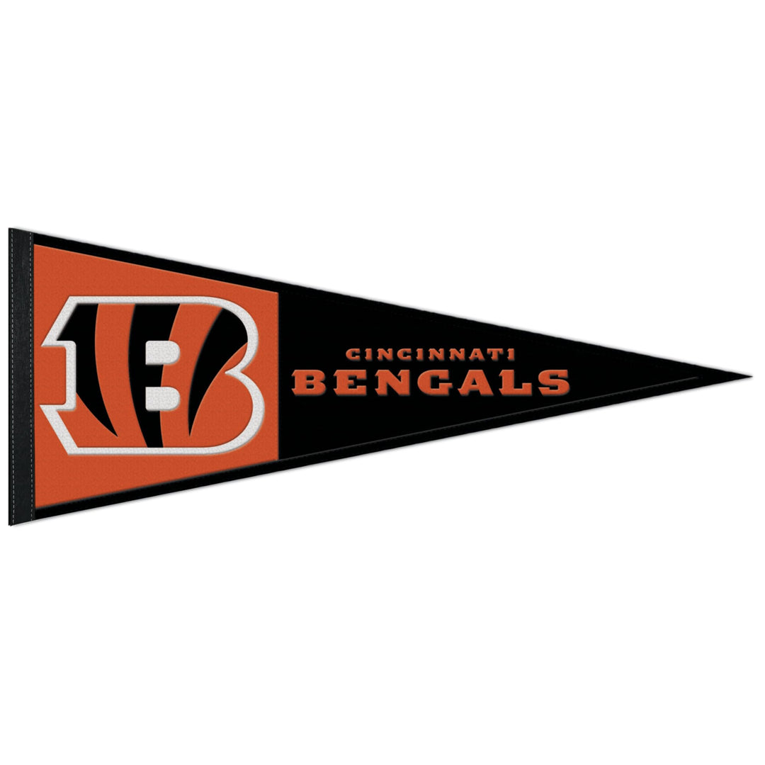 WinCraft NFL Wool Wimpel 80x33cm Cincinnati Bengals
