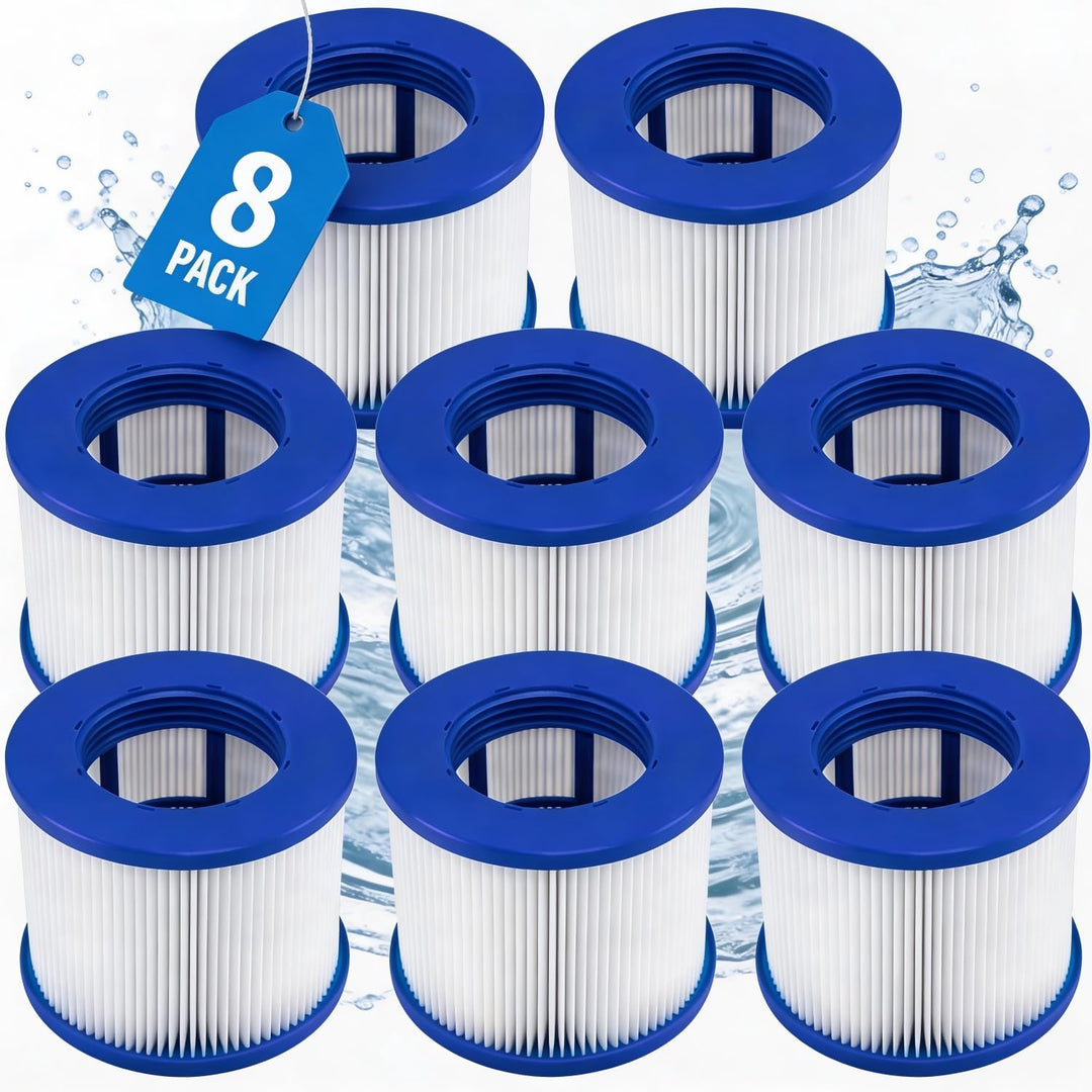 Filter Pool für Clever Spa, Spa Filterkartusche für Whirlpool Filter Mit Gewinde, Poolfilter-Ersatz