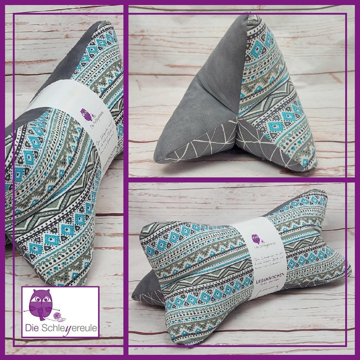 Leseknochen Nackenkissen Handmade in D, waschbar (Stubenhocker), Stubenhocker