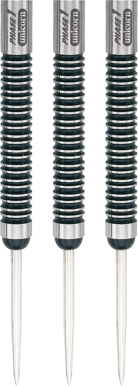 Unicorn Dart-Barrels mit Stahlspitze, Evolution Serie Phase 1, 2, 3, 5 und 6, natürliche 90%, 95% un