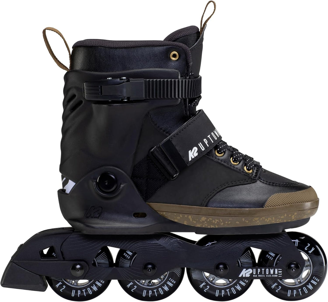 K2 Skates Unisex Inline Skates UPTOWN, black - gold, 30F0181 EU: 41.5 (UK: 7.5 / US: 8.5) black - go