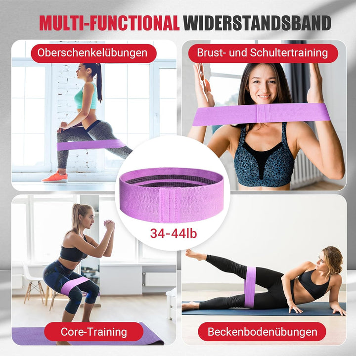 Oberschenkeltrainer, 15-70 lbs Beckenbodentrainer für Frau, Multifunktionaler Gesässtrainer, Po Trai