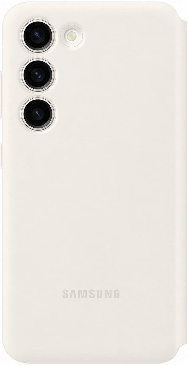 Samsung Smart View Wallet Smartphone Case EF-ZS911 für Galaxy S23, Handy-Hülle, Kartenfach, Sichtfen