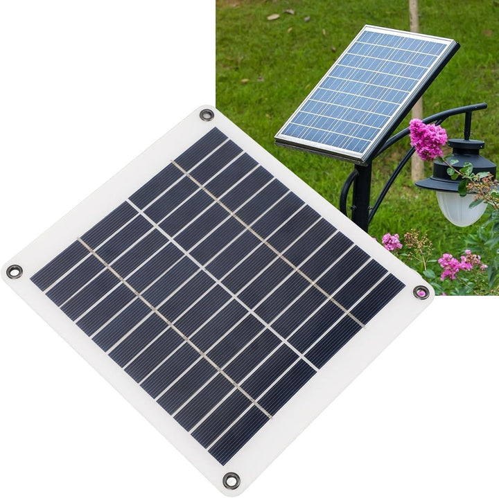 Tragbares Solarladegerät, 10W Ladegerät aus Polykristallines Silikon für 9V bis 12V Batterien für So