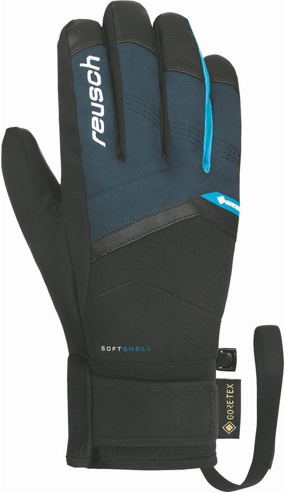 Reusch Herren Handschuhe Blaster Gore-tex Extra Warm, Wasserdicht, Atmungsaktiv 41.5 4471 Kleid Blau