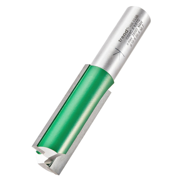 Trend C028CX1/2TC Fräserschneider Shank 1/2 inch x Dia 18 mm x Cut 50 mm, Shank 1/2 inch x Dia 18 mm