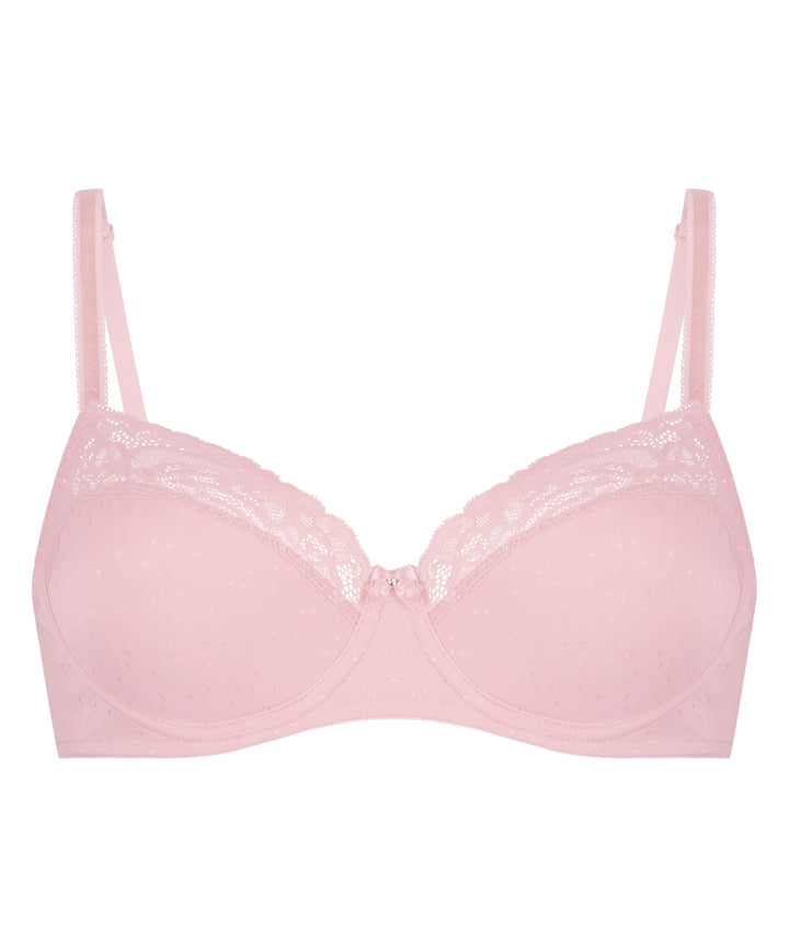 Hunkemöller Unwattierter Bügel-BH Sophie 75D Silver Pink, 75D Silver Pink