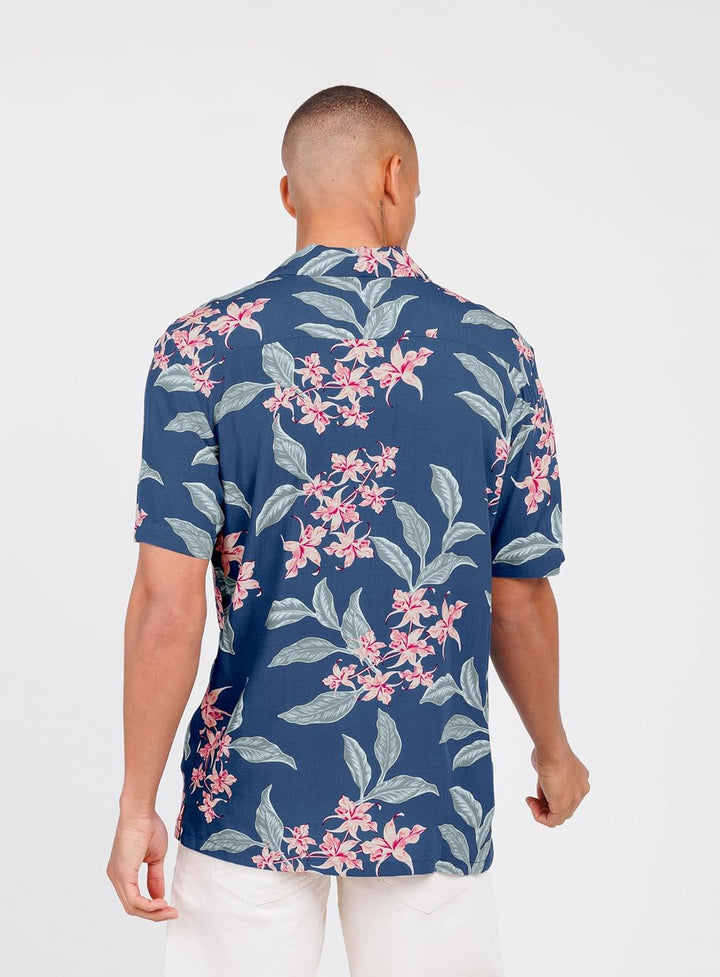 KEY LARGO Herren MSH Trinidad Shortsleeve Hemden M Dark Blue (1201), M Dark Blue (1201)