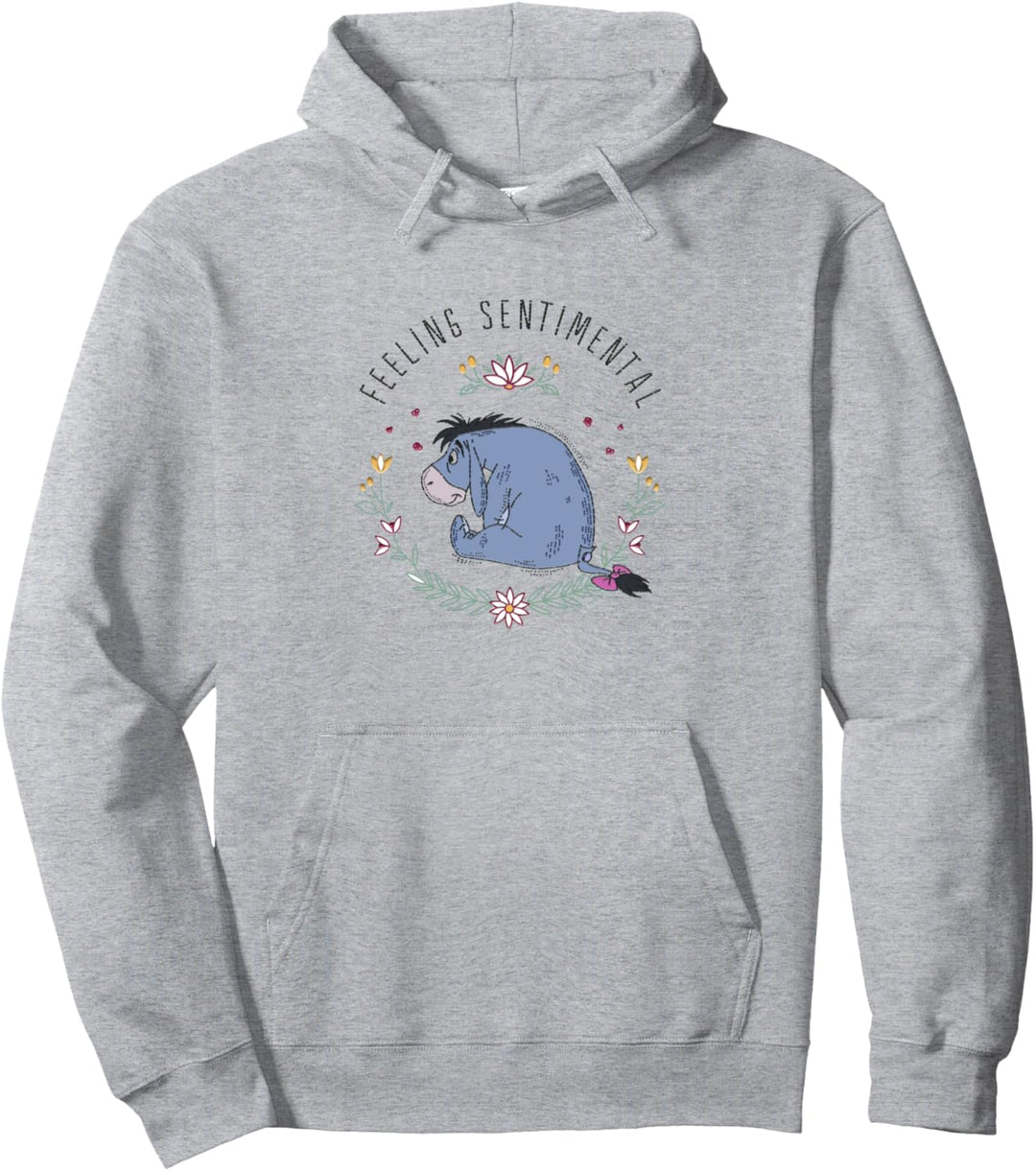 Disney Winnie The Pooh Eeyore Feeling Sentimental Pullover Hoodie