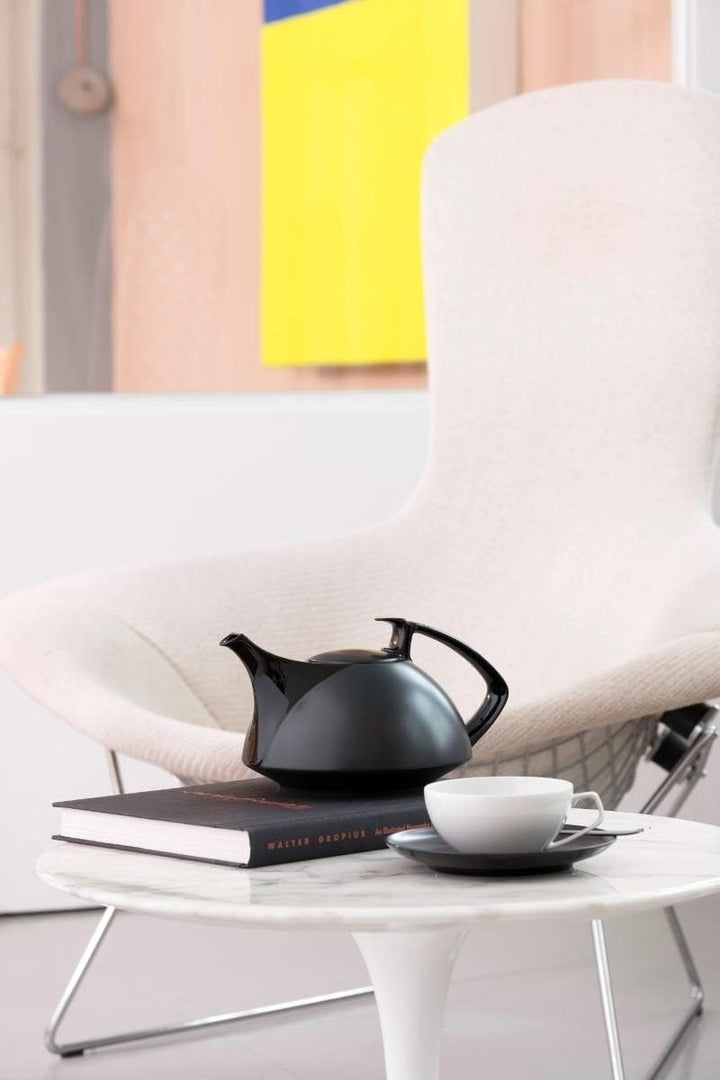 Rosenthal TAC Gropius Black Deckel zu Teekanne 6 Personen